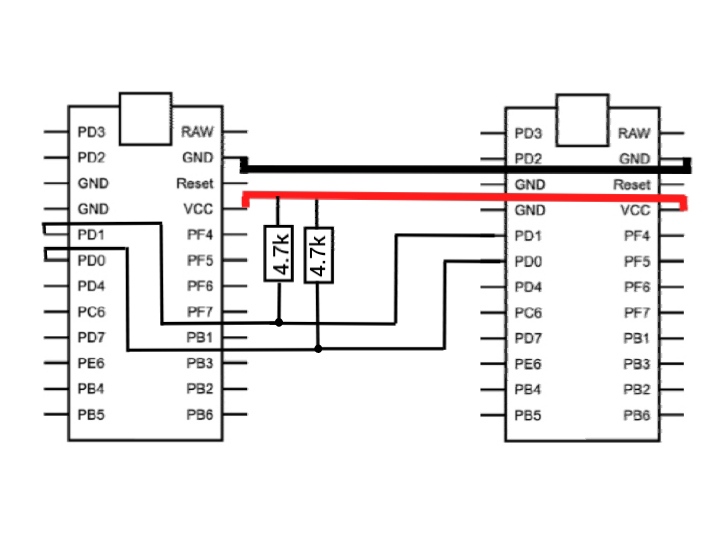 I2C wiring diagram